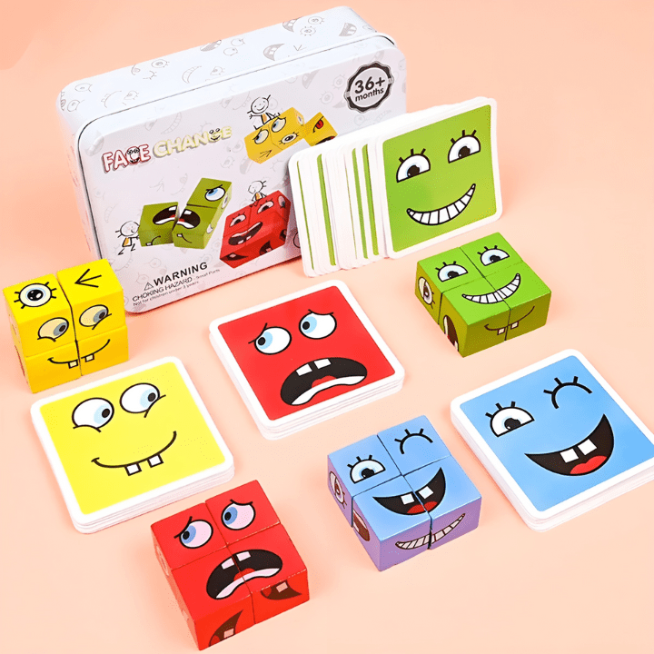 Colorful Building Block Toy Set