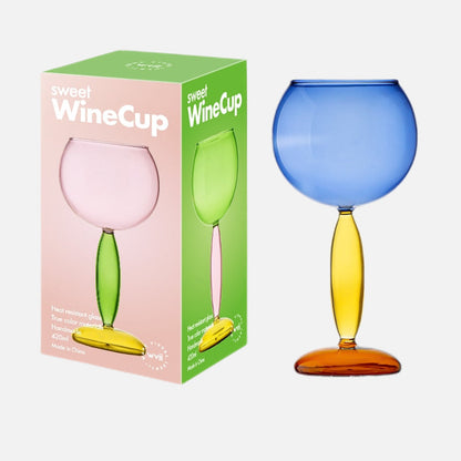 Colorful Glass Pitcher and Cup Set by Phillips