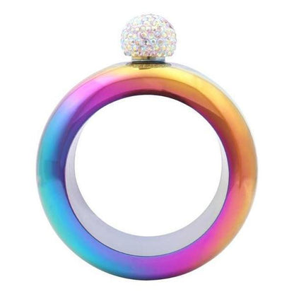 Discreet Flask Survival Wristband