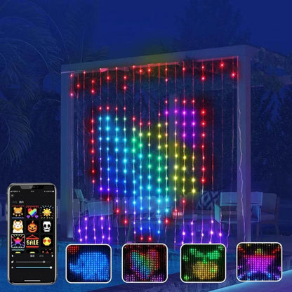 ColorWave LED Curtain Sync Lights - LED Curtain Lights - Wild Eye Vision
