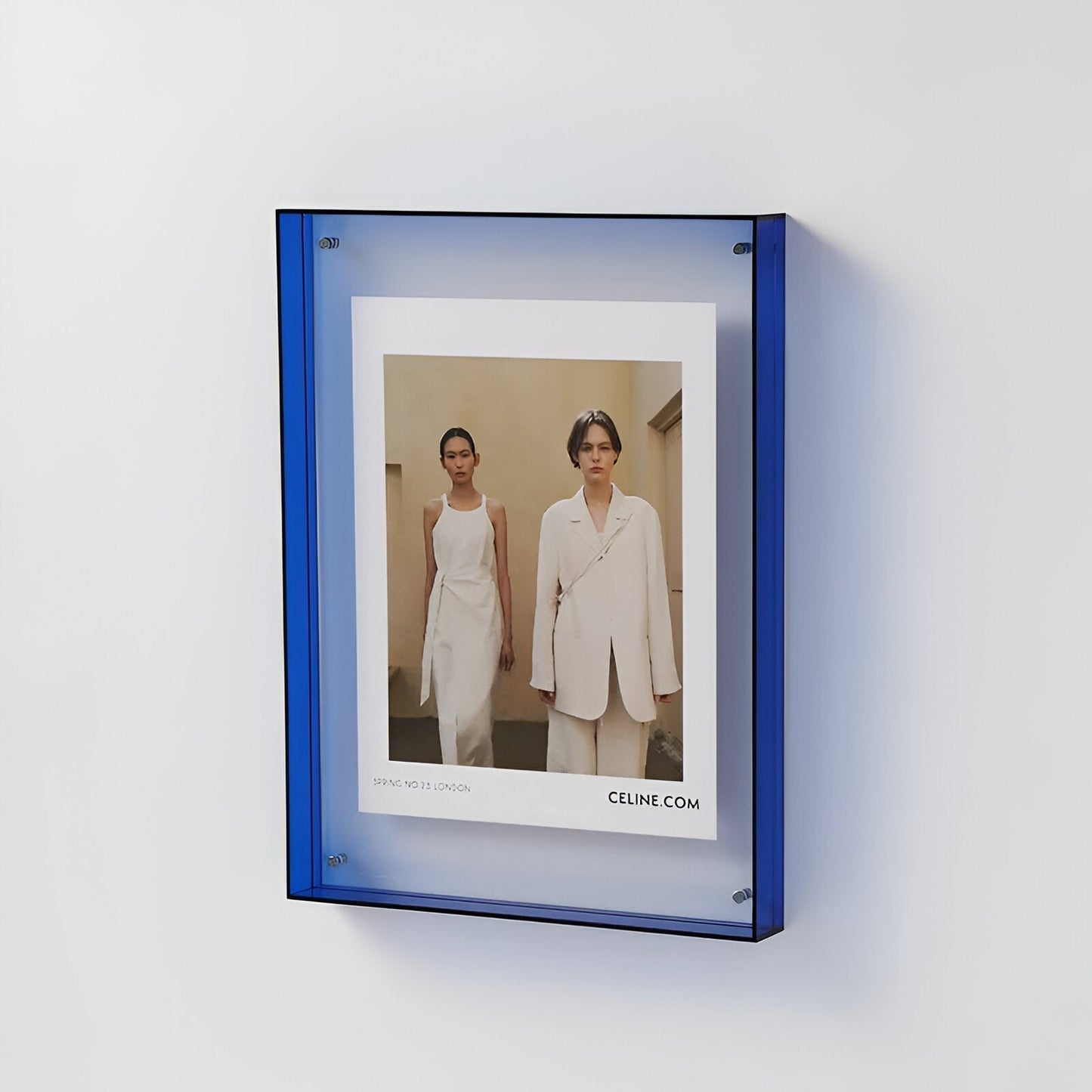 Clear Glass Picture Frame for Home Photos