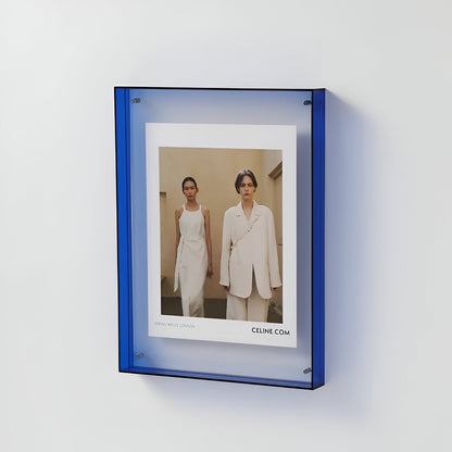 Clear Glass Picture Frame for Home Photos