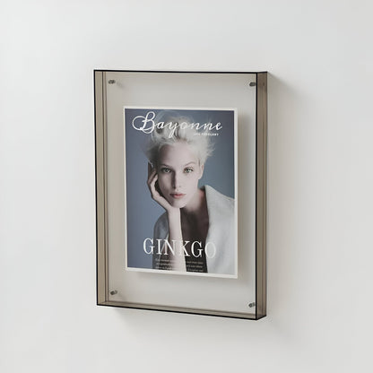 Clear Glass Picture Frame for Home Photos