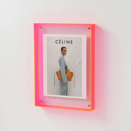 Clear Glass Picture Frame for Home Photos