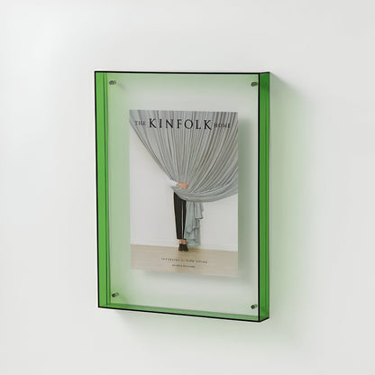 Clear Glass Picture Frame for Home Photos