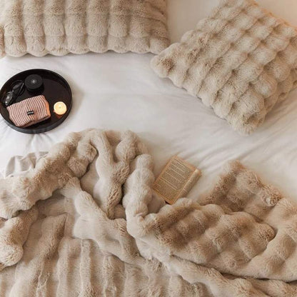 ComfortAura Faux Fur Cushion Cover - Cushion Cover - Wild Eye Vision
