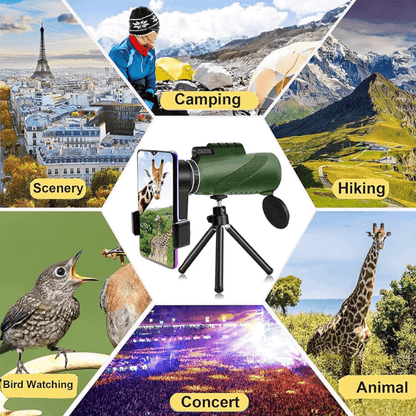 Compact 600x Ultra - Zoom Monocular - Monocular - Wild Eye Vision