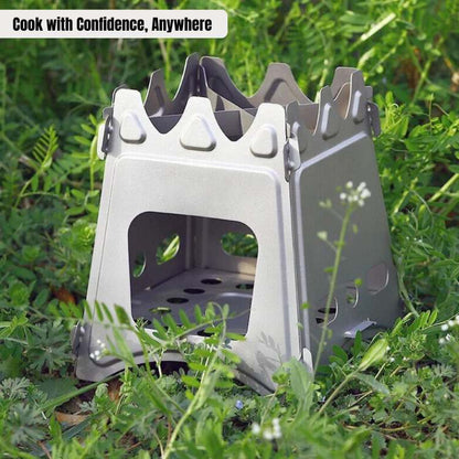 Compact Camping Firewood Stove - Firewood Stove - Wild Eye Vision
