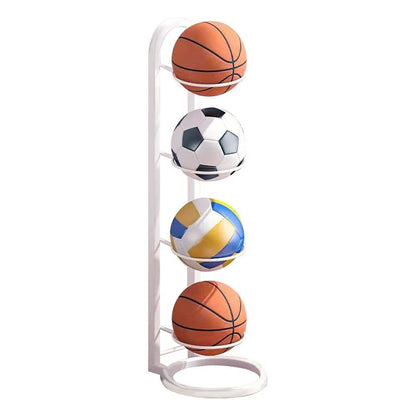 Space Saving Sports Ball Storage Rack Shelves