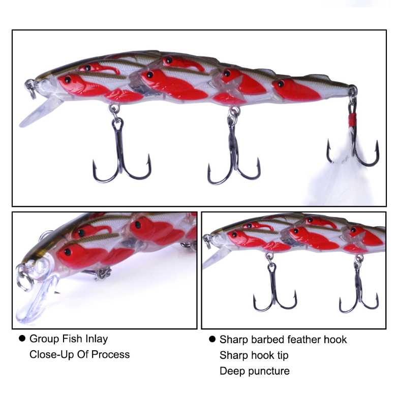 Double Fish Swim Bait Lure