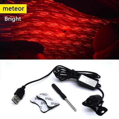 Colorful Night Sky Car Interior Light