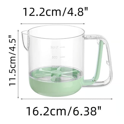Easy Mix Measuring Cup with Built-in Stirrer