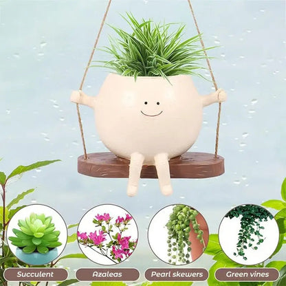 Fun Smiley Face Wall Planter