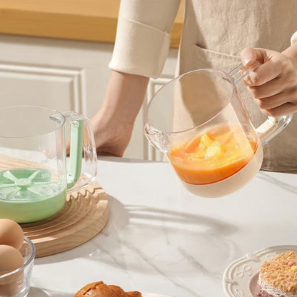 Easy Mix Measuring Cup with Built-in Stirrer