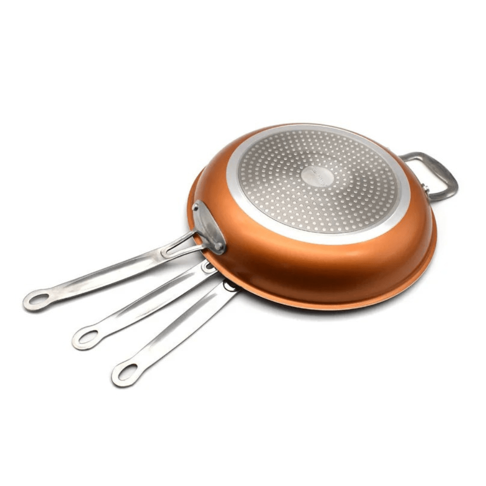 Premium Copper Non Stick Frying Pan with Quick Heat