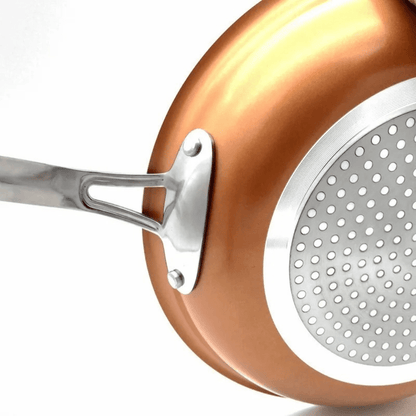 Premium Copper Non Stick Frying Pan with Quick Heat