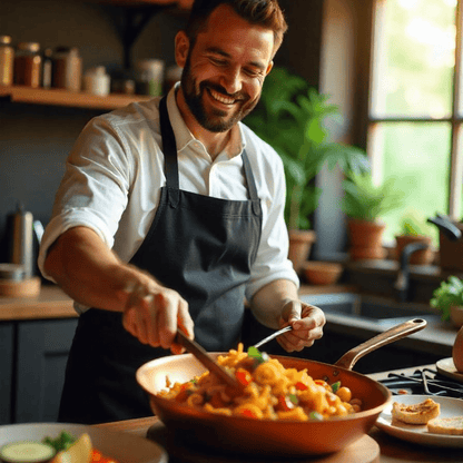 Premium Copper Non Stick Frying Pan with Quick Heat - Fesara