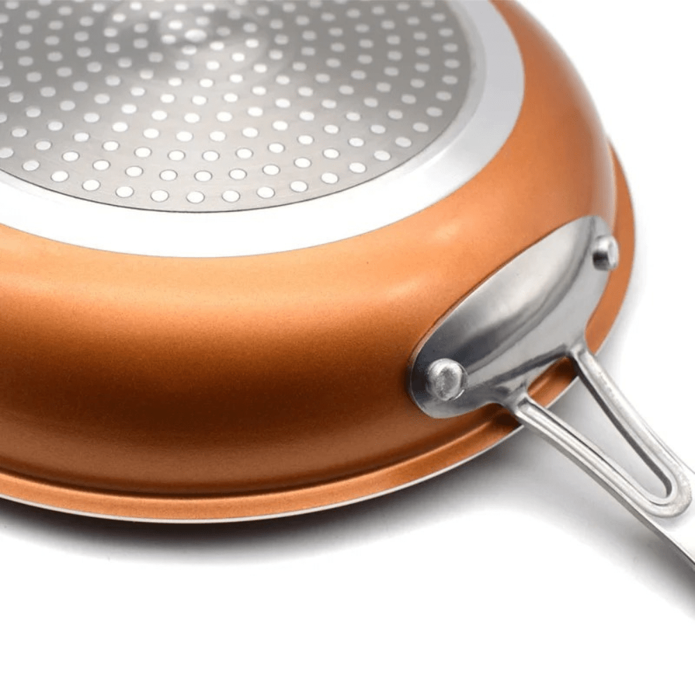 Premium Copper Non Stick Frying Pan with Quick Heat