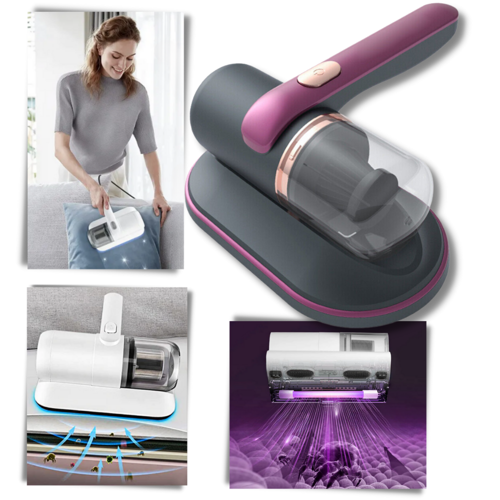 Compact UV Sanitizing Vacuum for Bed & Furniture - Fesara