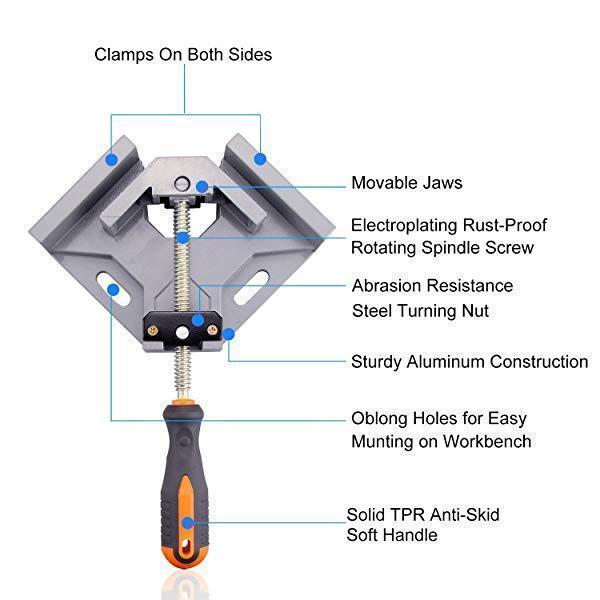 Corner Welding Repair Tool