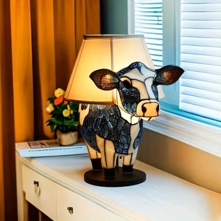 Bright Farmhouse Style LED Desk Lamp - Fesara