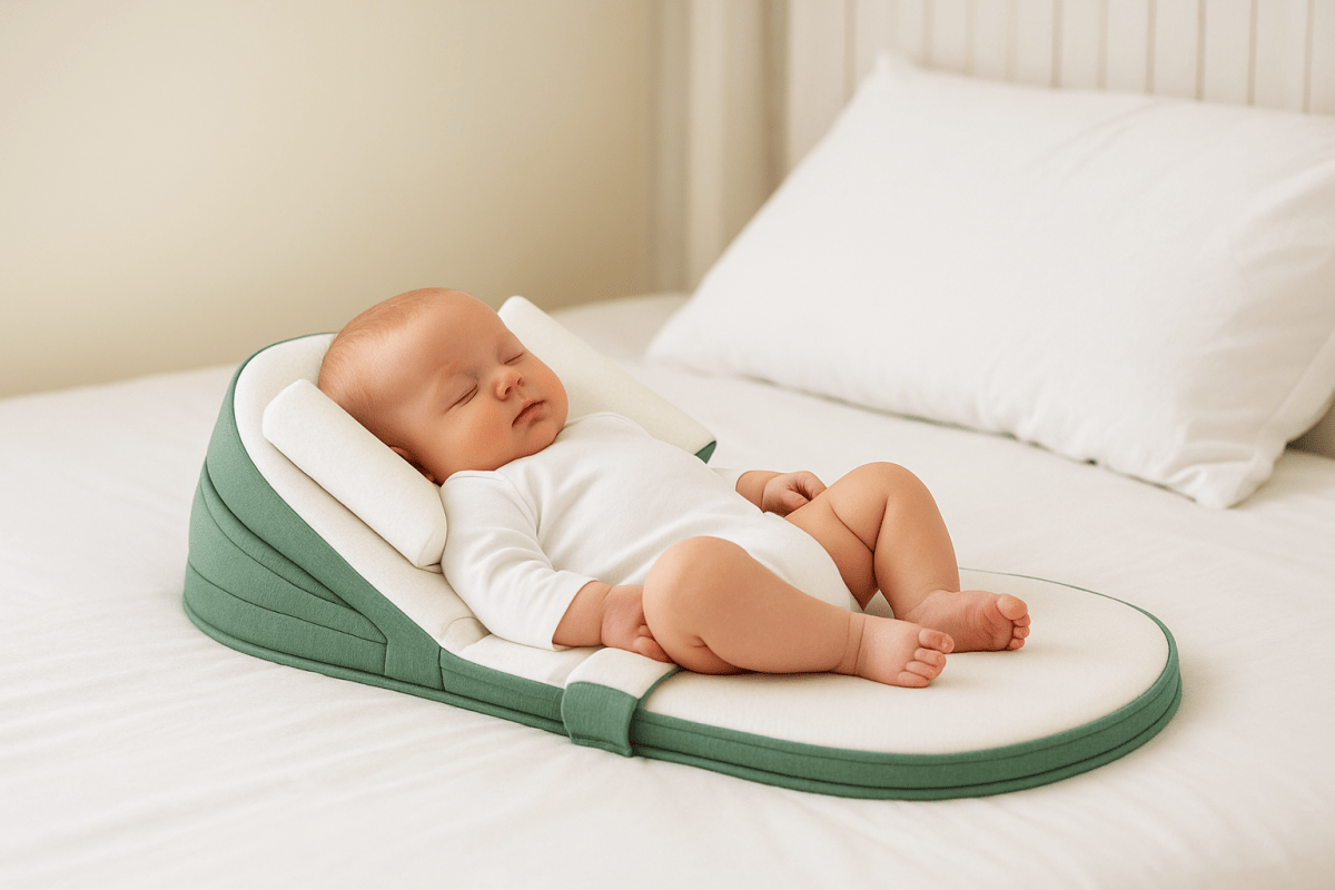 Soft Support Pillow for Side Sleeping Newborns