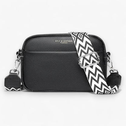 Stylish Women's Leather Crossbody Purse - Fesara