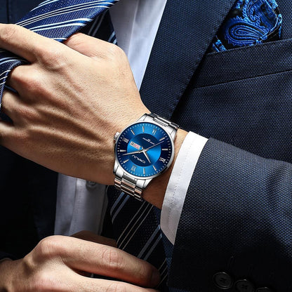 Premium Waterproof Quartz Chronograph Watch