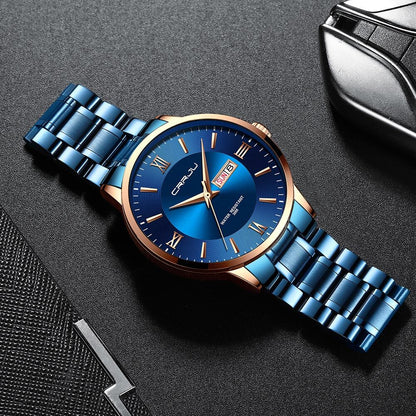 Premium Waterproof Quartz Chronograph Watch