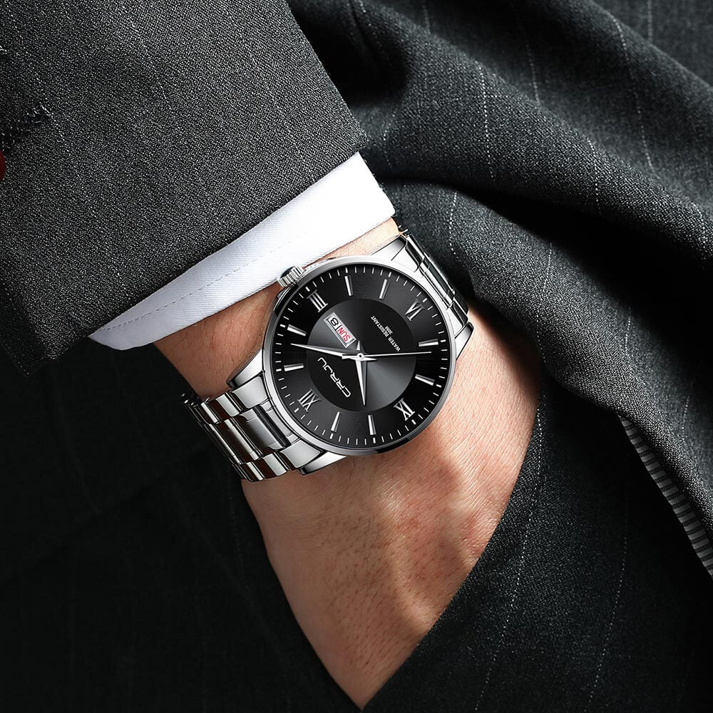 Premium Waterproof Quartz Chronograph Watch