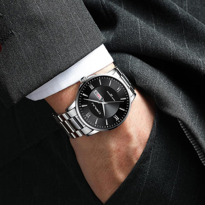 Premium Waterproof Quartz Chronograph Watch