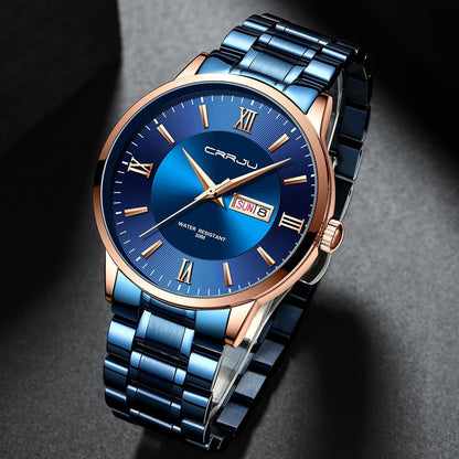 Premium Waterproof Quartz Chronograph Watch