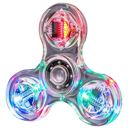 Colorful LED Fidget Spinner Toy - Fesara
