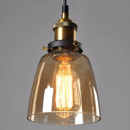Elegant Crystal Drop Pendant Light - Fesara