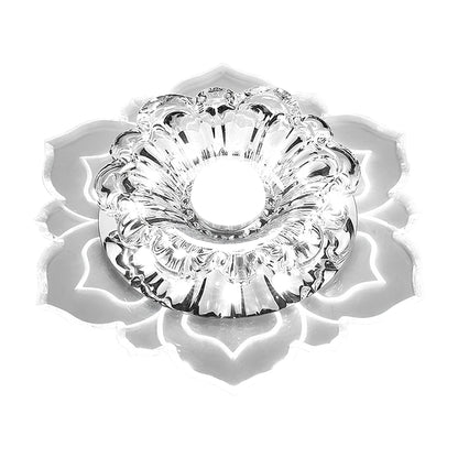 Luxurious Crystal LED Ceiling Light with Sleek Design - Fesara