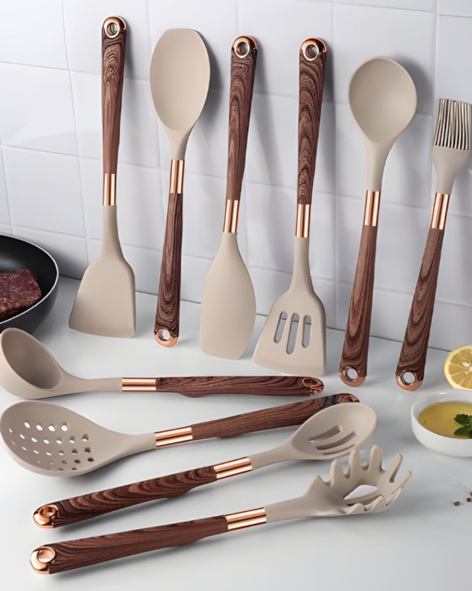 Durable Non-Stick Kitchen Utensil Set for Easy Cooking - Fesara