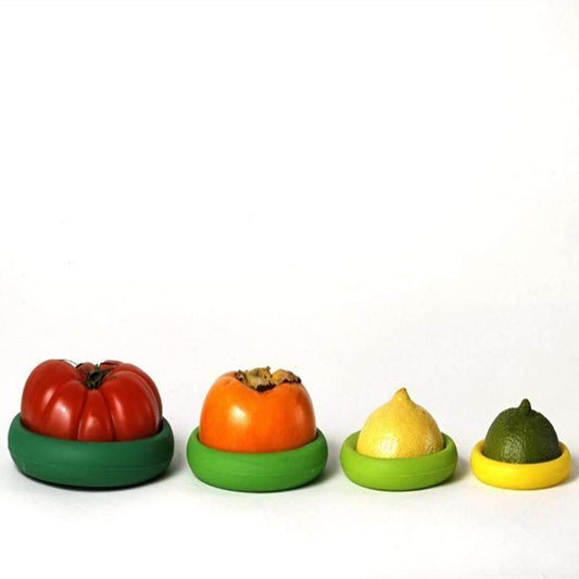 Fesara 4pc Set Food Saver Silicone Lids - Fesara