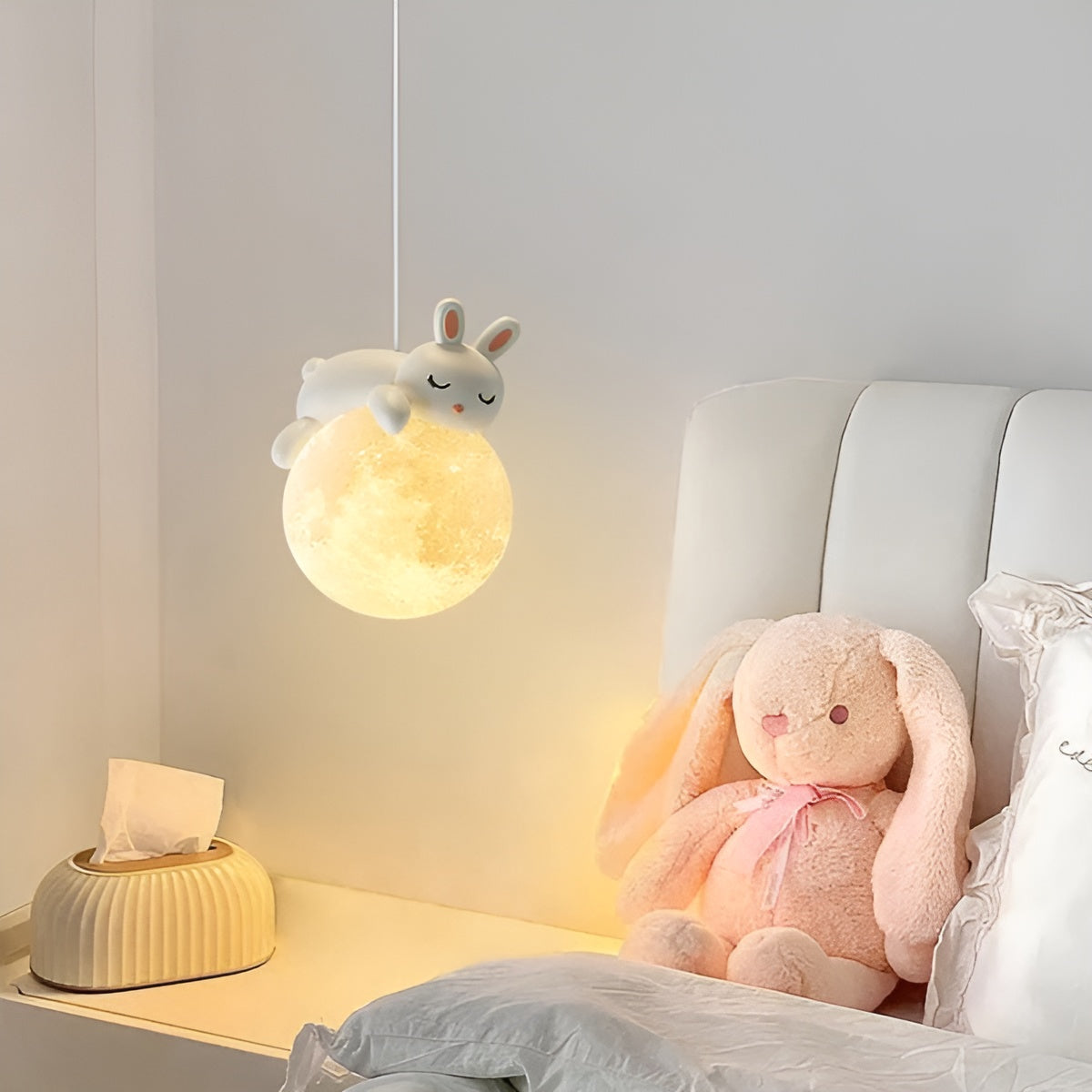 Colorful Kids LED Moon Lamp
