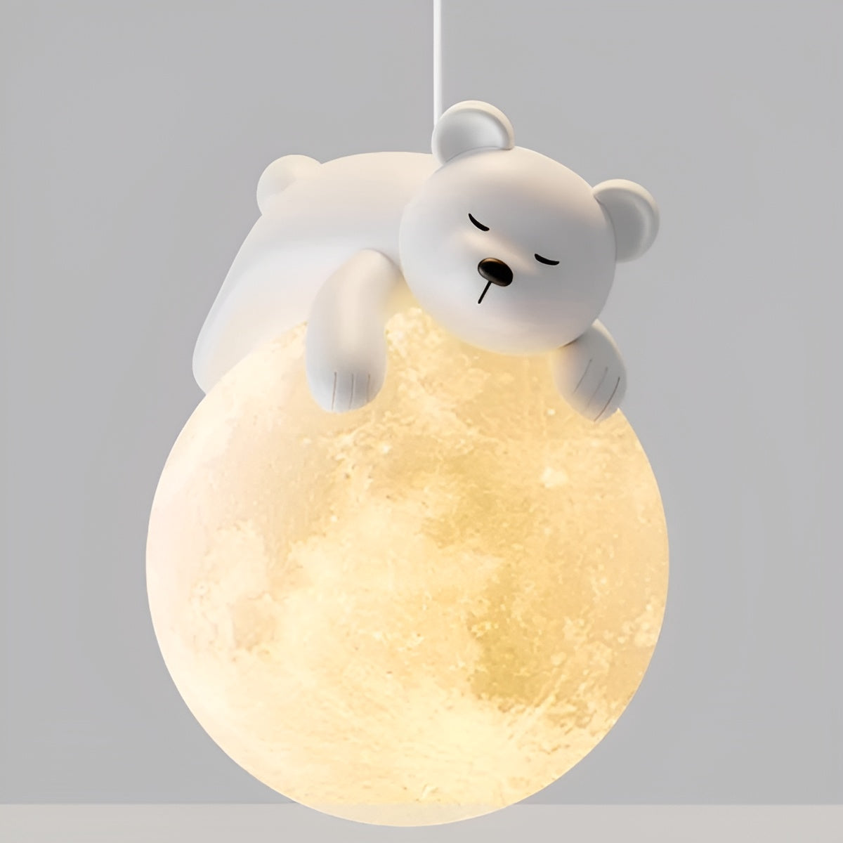 Colorful Kids LED Moon Lamp