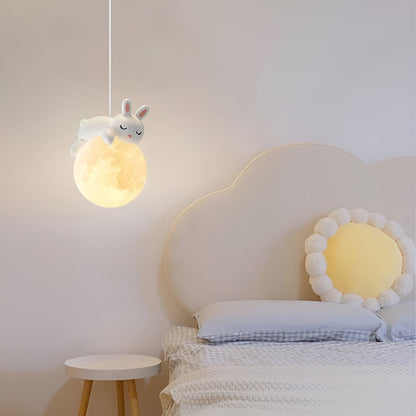 Colorful Kids LED Moon Lamp