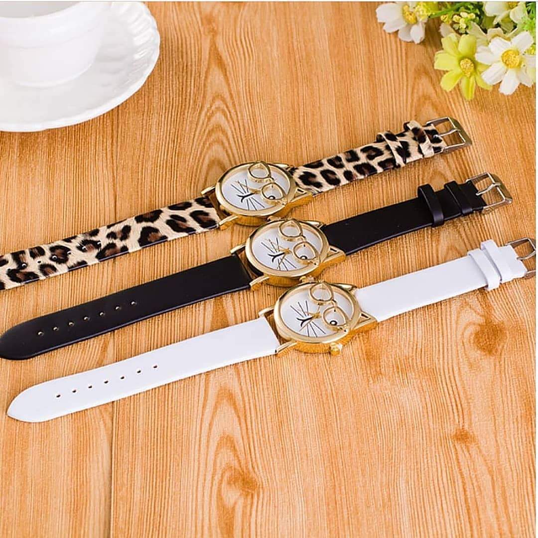 Adorable Kitten Wrist Watch