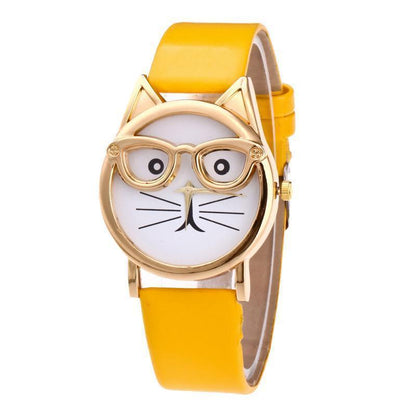 Adorable Kitten Wrist Watch