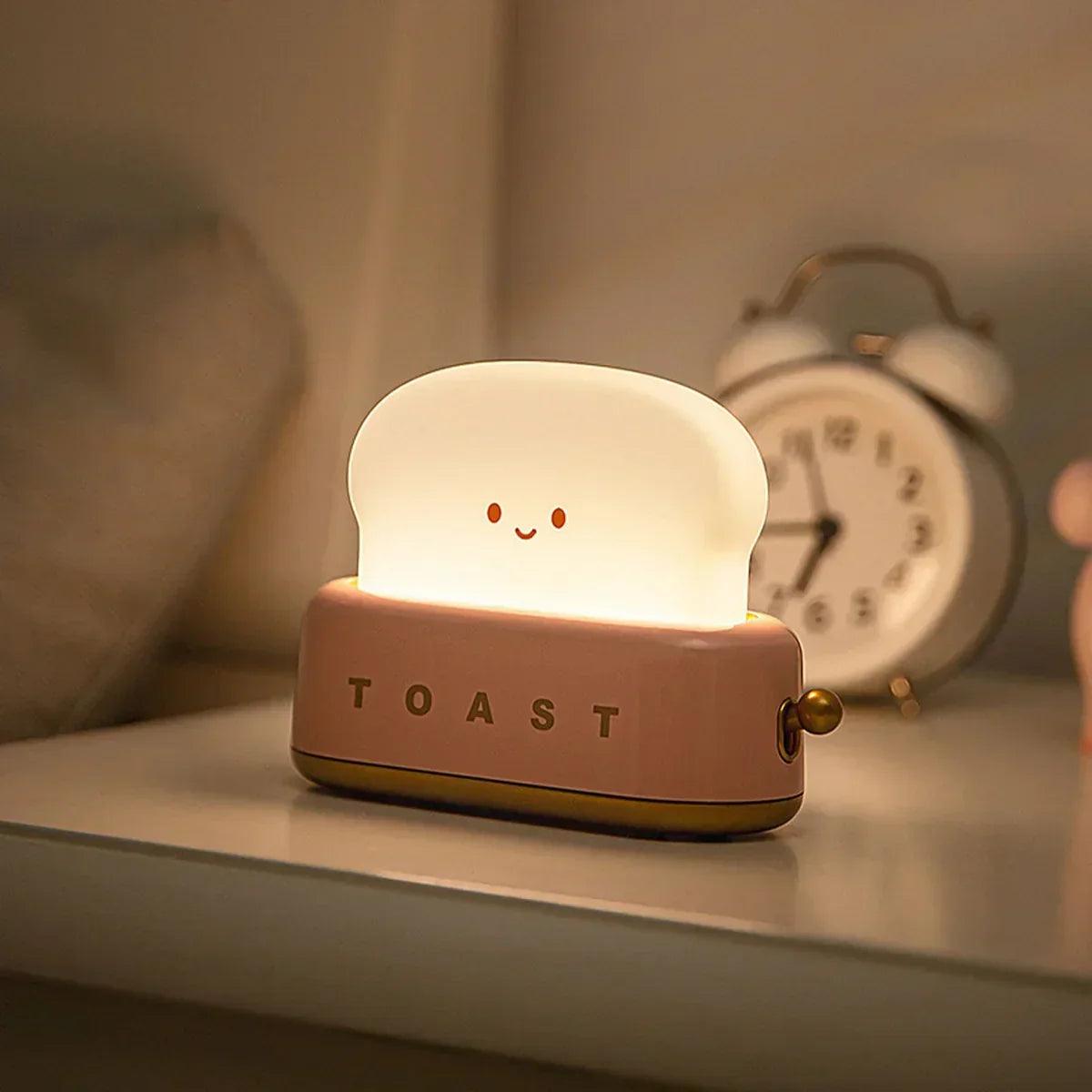 Adorable Toast Shaped Night Light