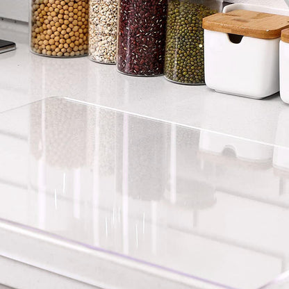 Clear Plastic Cutting Board with Non Slip Base 40x30cm