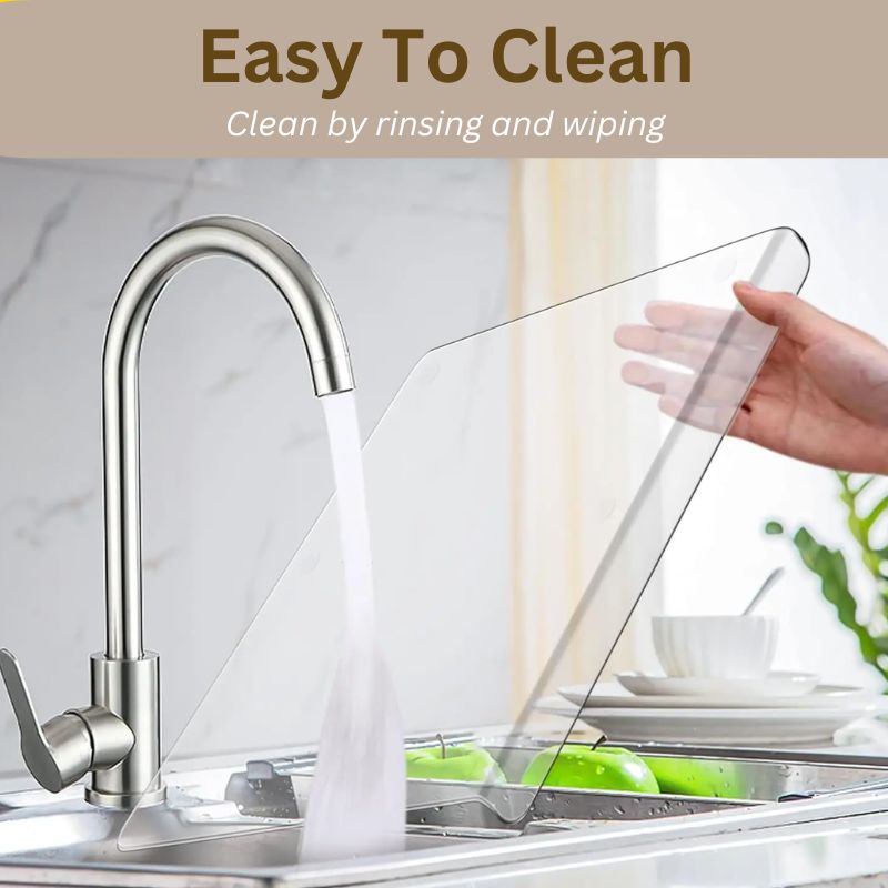 Easy Clean Kitchen Cutting Board with Safety Edge