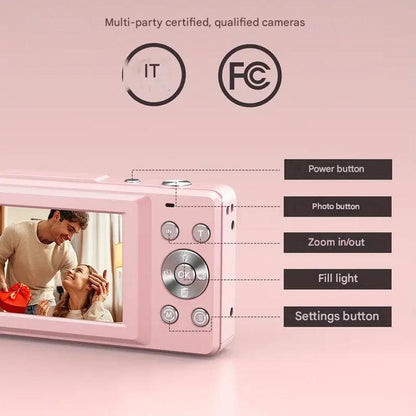 Classic Compact Digital Camera 1080p HD