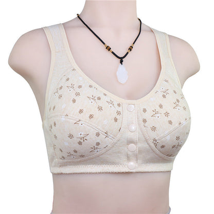 Fesara | Soft Front Closure Supportive Bra