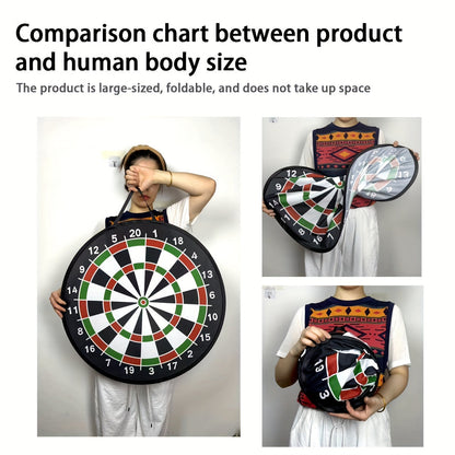 Portable Soft Tip Dartboard Set