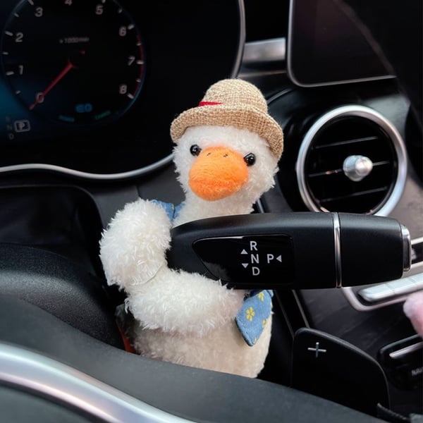Cute Car Dog Figurine Decoration