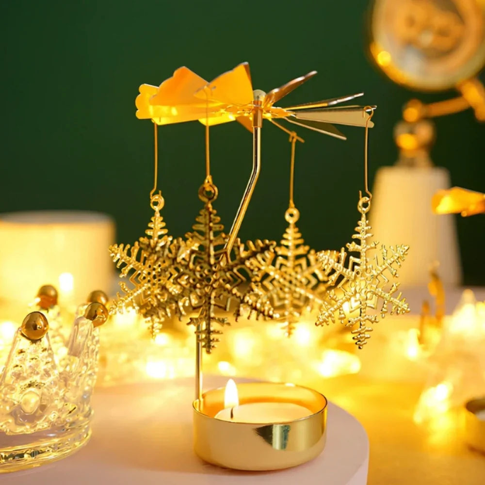 Rotating Candle Display Holder